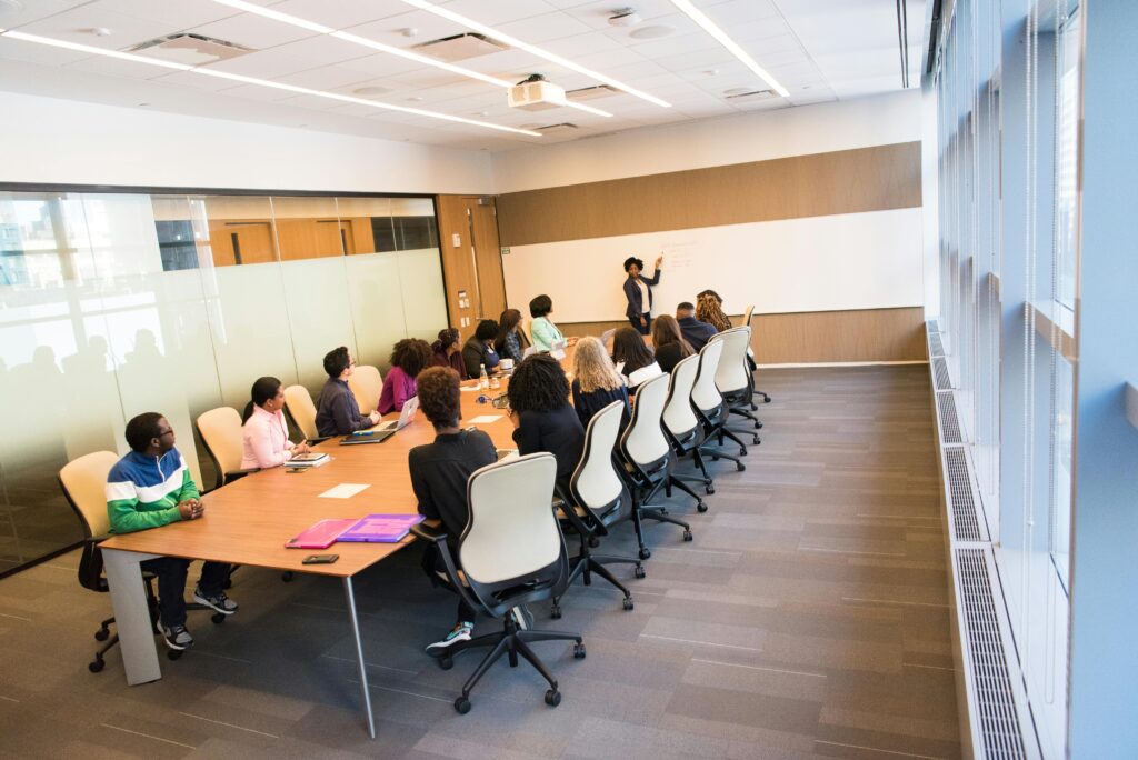 Group workshop led by Leia Shay Counselling, focusing on mental health education for the Vancouver community.